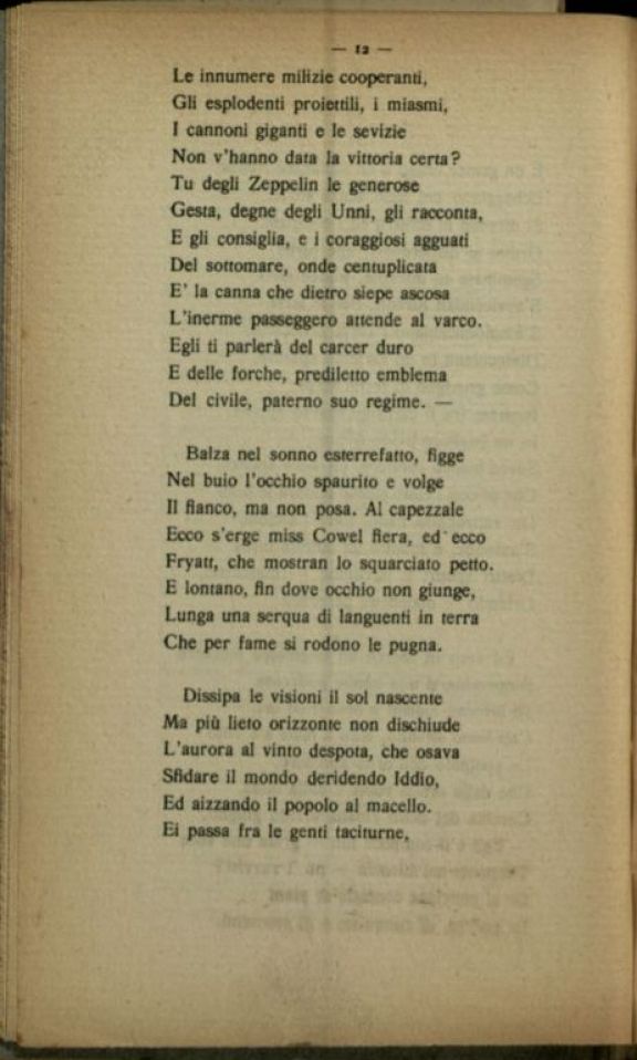 La *Guerra 1914-916  : versi  / Angelo Garrone