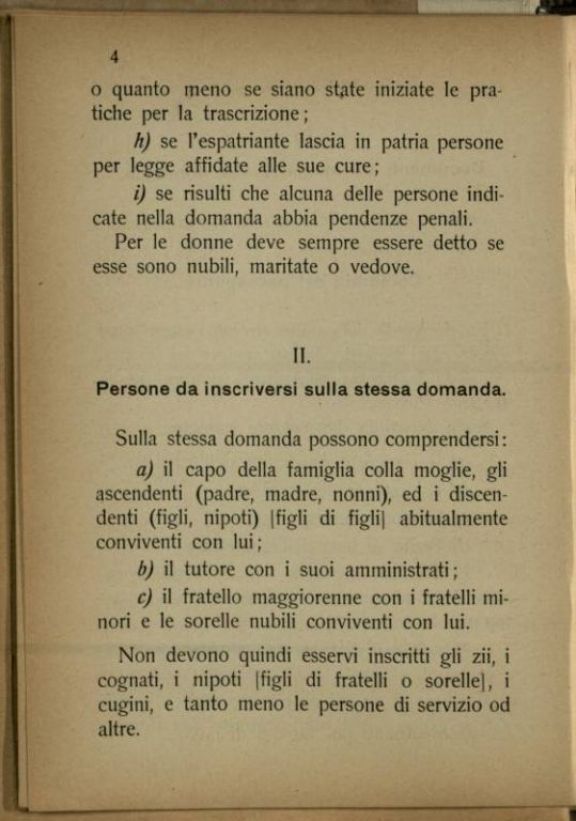 Domande di passaporto per l'estero  : indicazioni pratiche e brevi per norma dei sindaci e segretari comunali  / raccolte da Venosta Alfredo