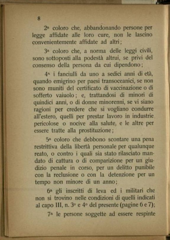 Domande di passaporto per l'estero  : indicazioni pratiche e brevi per norma dei sindaci e segretari comunali  / raccolte da Venosta Alfredo