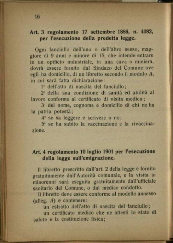 Domande di passaporto per l'estero  : indicazioni pratiche e brevi per norma dei sindaci e segretari comunali  / raccolte da Venosta Alfredo