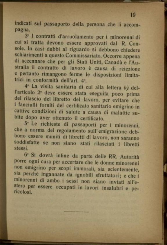 Domande di passaporto per l'estero  : indicazioni pratiche e brevi per norma dei sindaci e segretari comunali  / raccolte da Venosta Alfredo