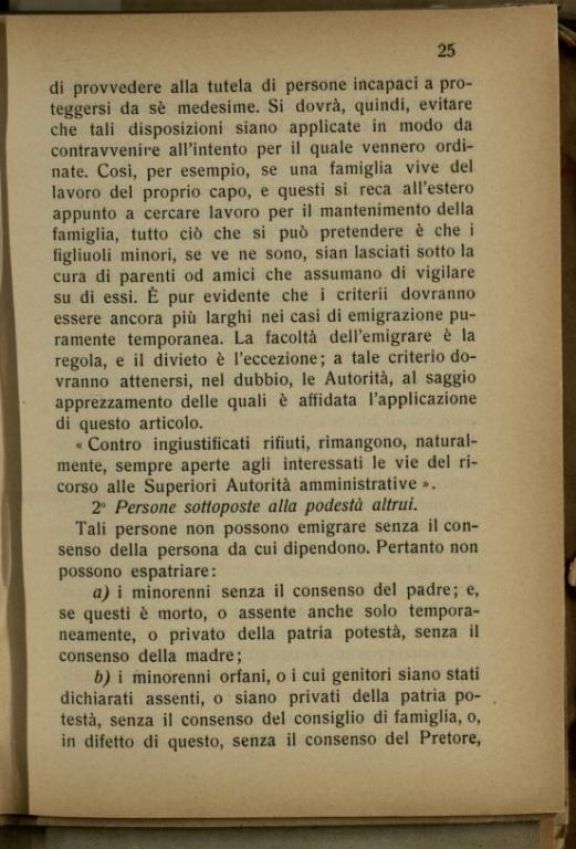 Domande di passaporto per l'estero  : indicazioni pratiche e brevi per norma dei sindaci e segretari comunali  / raccolte da Venosta Alfredo
