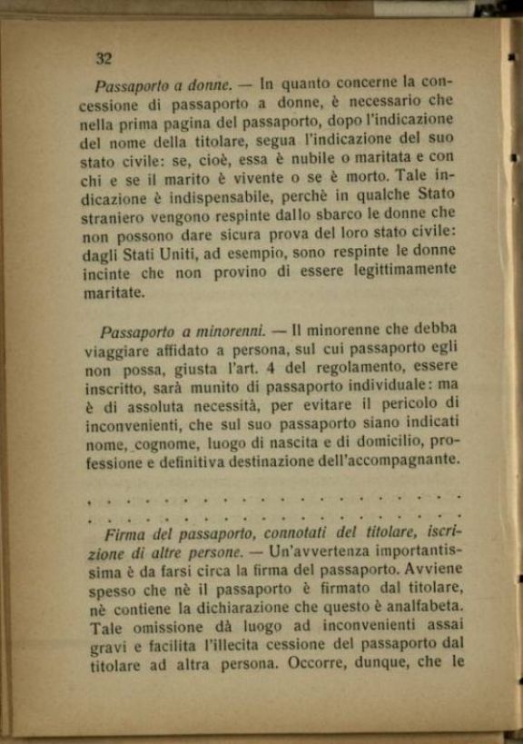 Domande di passaporto per l'estero  : indicazioni pratiche e brevi per norma dei sindaci e segretari comunali  / raccolte da Venosta Alfredo