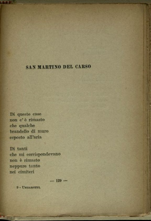 Allegria di naufragi  / Giuseppe Ungaretti