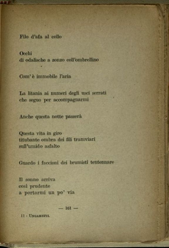 Allegria di naufragi  / Giuseppe Ungaretti