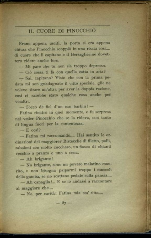 Il *cuore di Pinocchio  : nuove avventure del celebre burattino  / Collodi Nipote (Paolo Lorenzini)  ; disegni di C. Chiostri