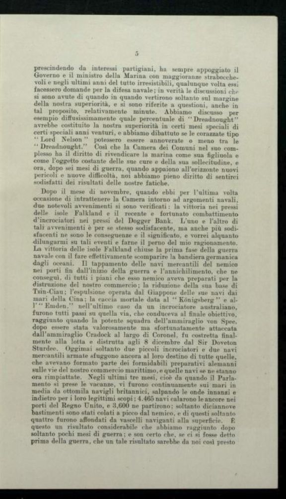 La *guerra sul mare  : discorsi pronunciati dall'on. Winston Churchill e dall'on H. H. Asquith e la risposta del Ministero degli esteri britannico alla nota americana dei 16 febbraio