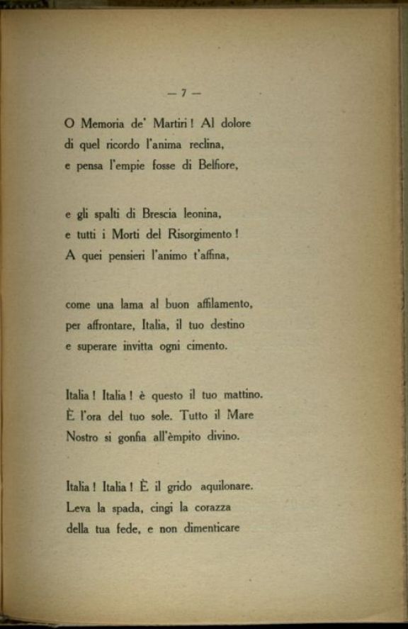 Il *canto della redenzione  / Enrico Del Fabro
