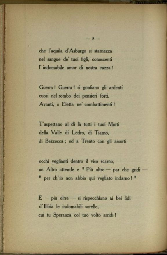 Il *canto della redenzione  / Enrico Del Fabro