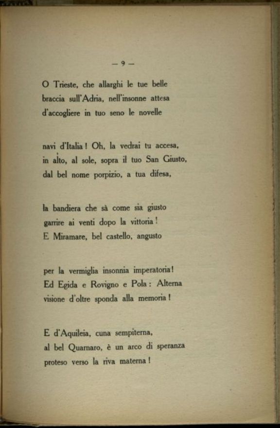 Il *canto della redenzione  / Enrico Del Fabro