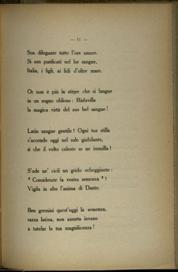 Il *canto della redenzione  / Enrico Del Fabro