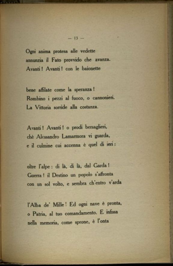 Il *canto della redenzione  / Enrico Del Fabro