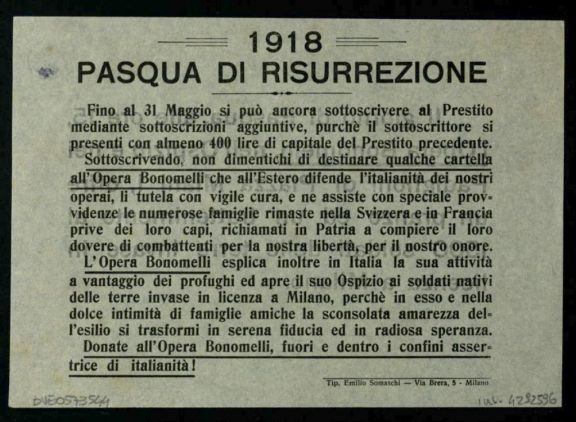 Pasqua di risurrezione  : 1918