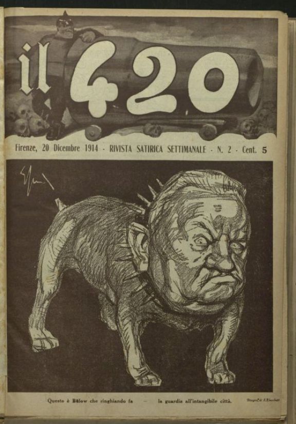 Il *420  : rivista satirica, settimanale