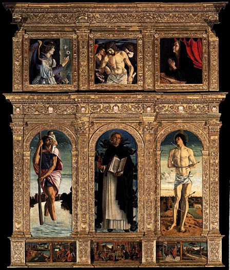 Giovanni Bellini, Polittico di San Vincenzo Ferrer (1464-1470)