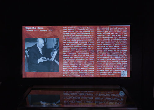 Umberto Saba fotografia di Dino Ignani