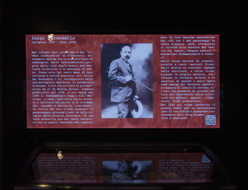 Luigi Pirandello fotografia di Dino Ignani