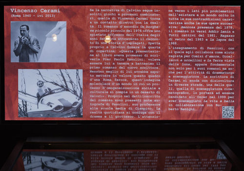Vincenzo Cerami fotografia di Dino Ignani