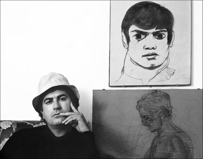 Dario Bellezza fotografia di Dino Ignani