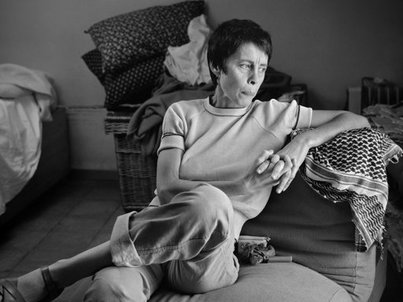 Amelia Rosselli fotografia di Dino Ignani