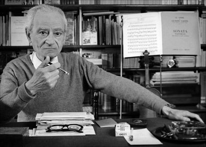 Giorgio Caproni fotografia di Dino Ignani