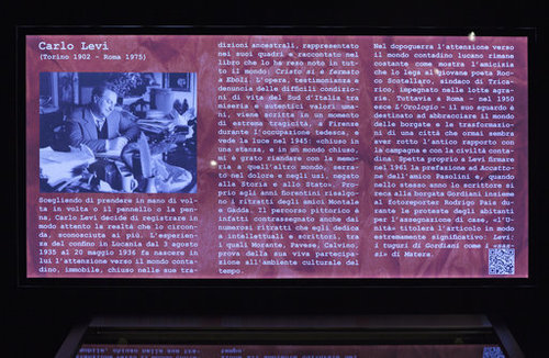 Carlo Levi fotografia di Dino Ignani