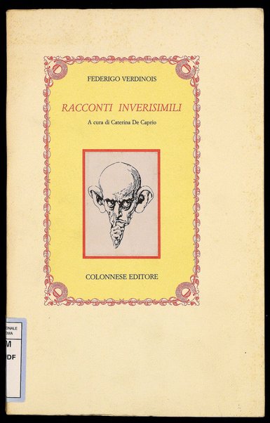 Racconti inverisimili / Federigo Verdinois ; a cura di Caterina De Caprio