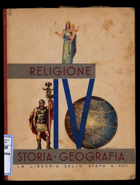 Il libro della 4. classe elementare : religione, storia, geografia / [compilato da Angelo Zammarchi e Cesare Angelini]