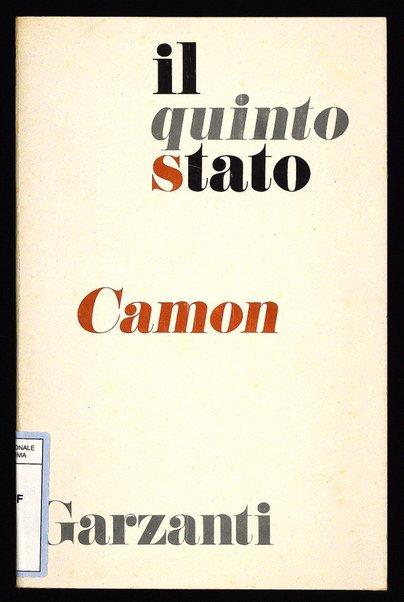 Il quinto stato : romanzo / Ferdinando Camon