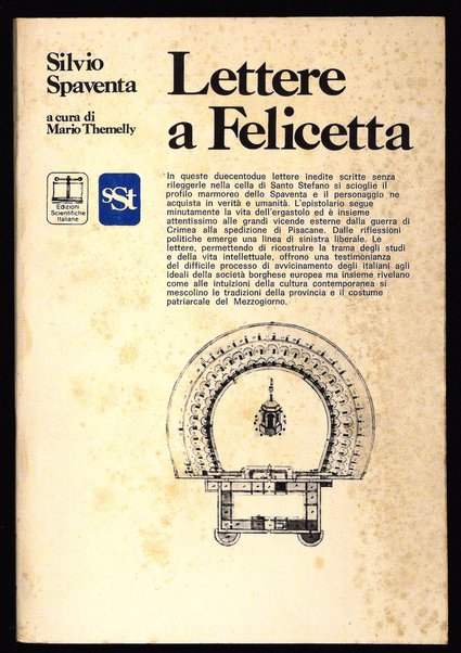 Lettere a Felicetta / Silvio Spaventa ; a cura di Mario Themelly