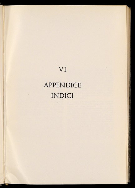 6: Appendice, Indici