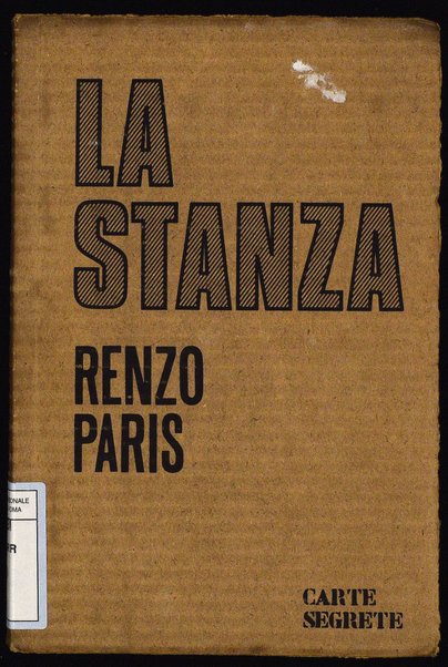 La stanza / Renzo Paris