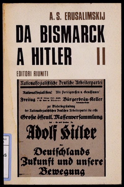 [Da Bismark a Hitler : l'imperialismo tedesco nel 20. secolo] 2