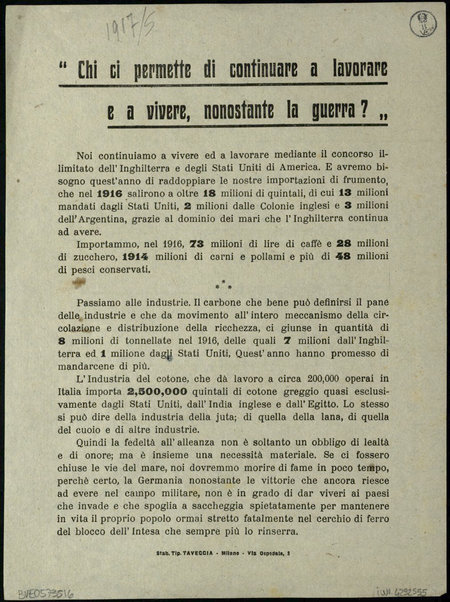 Chi ci permette di continuare a lavorare e a vivere, nonostante la guerra?