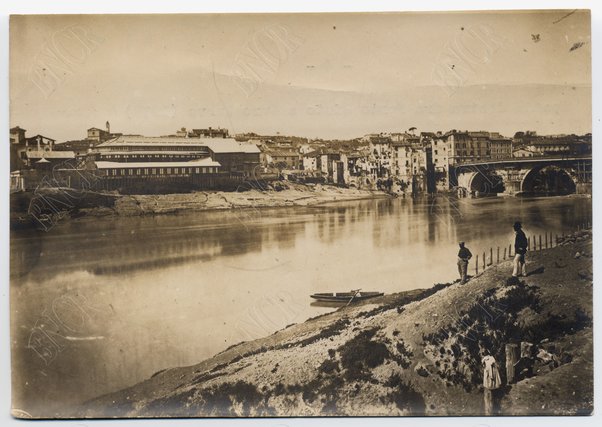 Sponda destra fra Ponte Sisto e Muro Nuovo