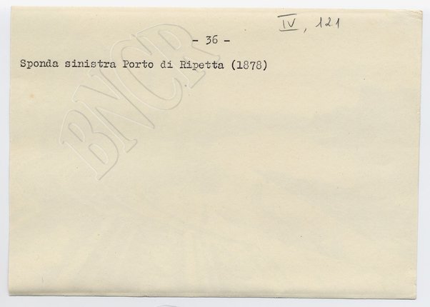 Sponda sinistra Porto di Ripetta