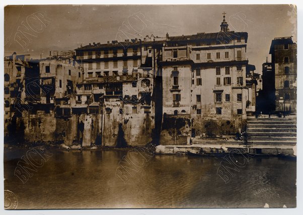 Sponda sinistra dal Porto di Ripetta a Via dei Pontefici