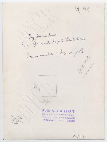 Chiesa alla Borgata Castellaccio. Esterno