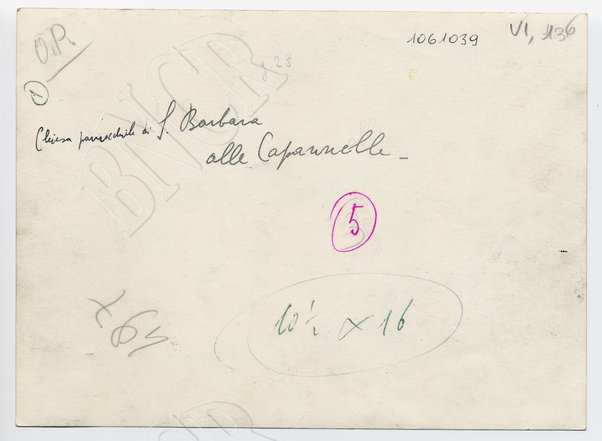 S. Barbara alle Capannelle