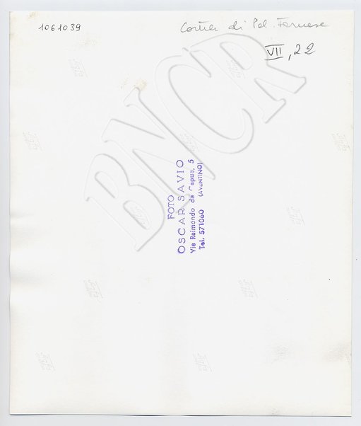 Cortile Palazzo Farnese