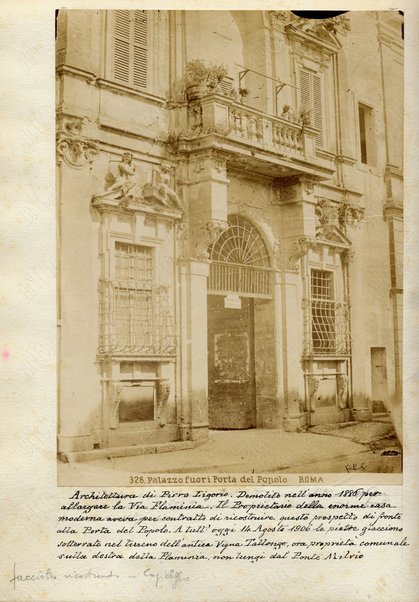 Palazzo fuori porta del Popolo