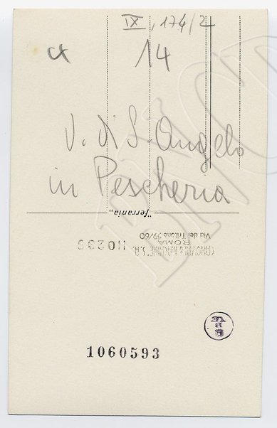 Via di S. Angelo in Pescheria