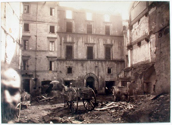 Case al vicolo del Governo Vecchio, disegno creduto del Palladio