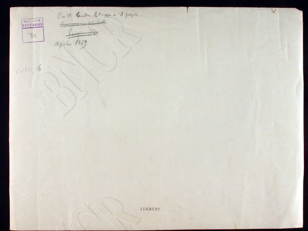 Pio IX benedice le truppe e il popolo