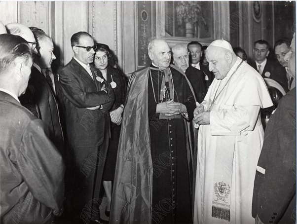 Udienza in Vaticano con Giovanni XXIII
