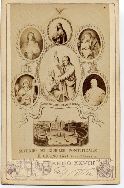 Souvenir del Giubileo pontificale 16 giugno 1871