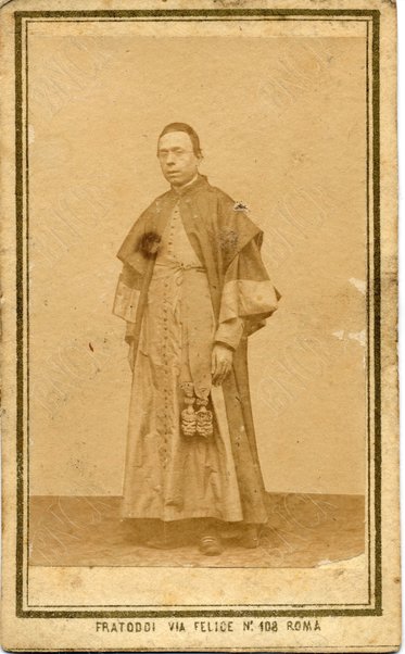 Caudatario di un cardinale