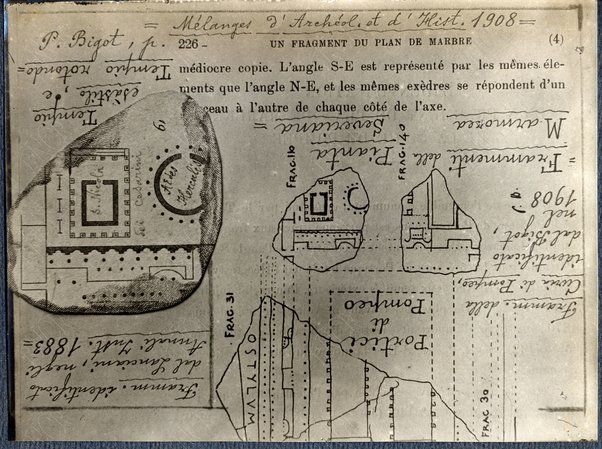 Frammenti della pianta Marmorea Severiana