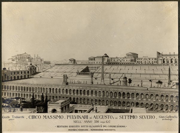 Circo Massimo - Pulvinari di Augusto e di Settimio Severo