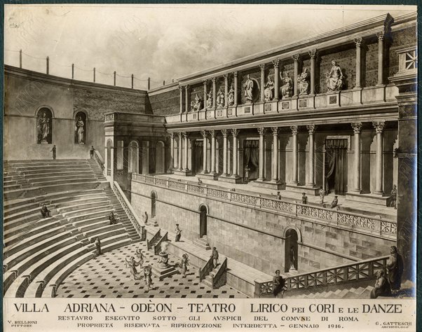 Villa Adriana - Odeon - Teatro Lirico per Cori e le Danze